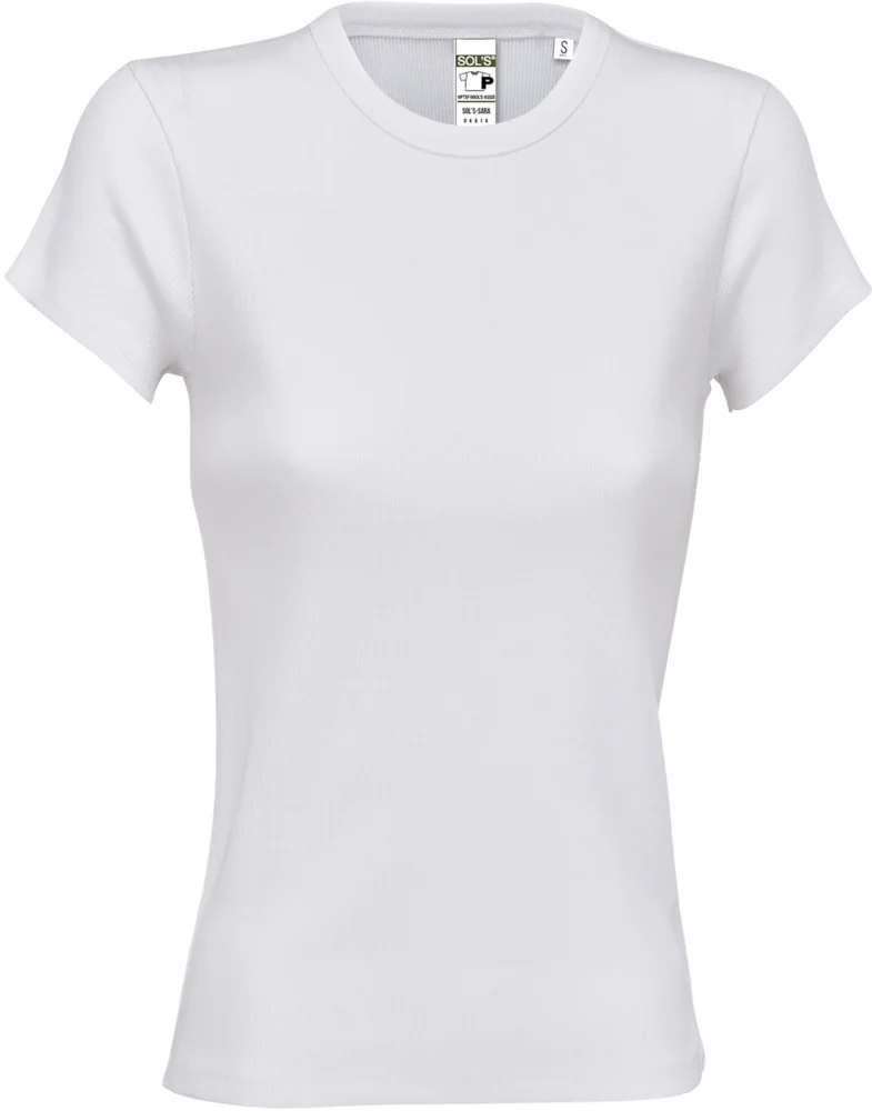Damen Ripp T-Shirt