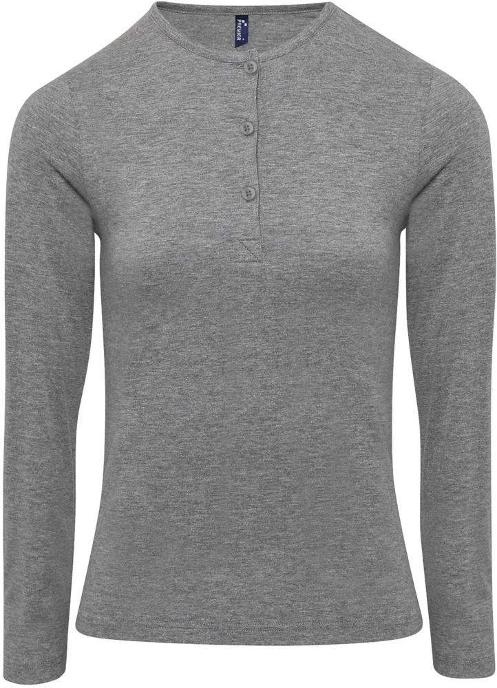 Damen Rollärmel T-Shirt langarm