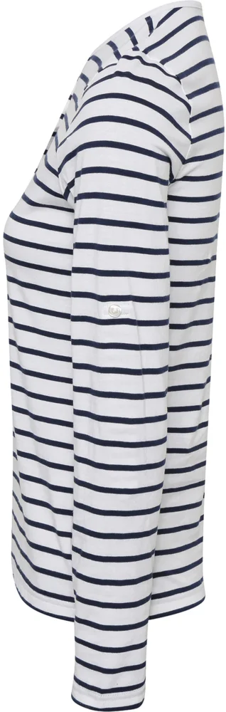 Damen Rollärmel T-Shirt langarm