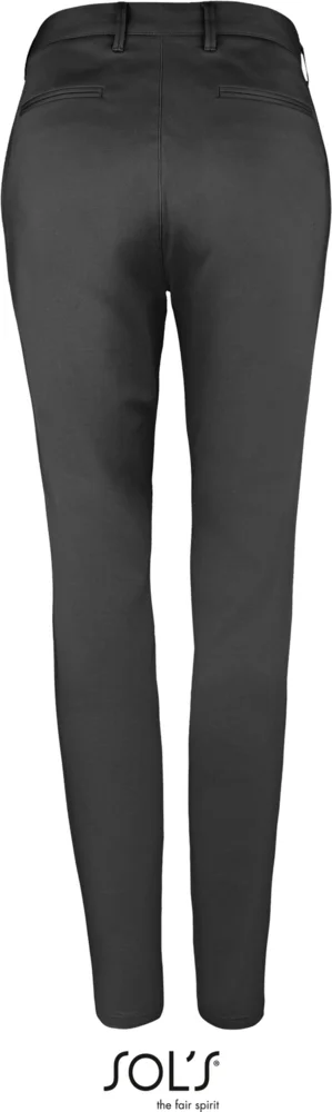 Damen Satin Stretch Hose