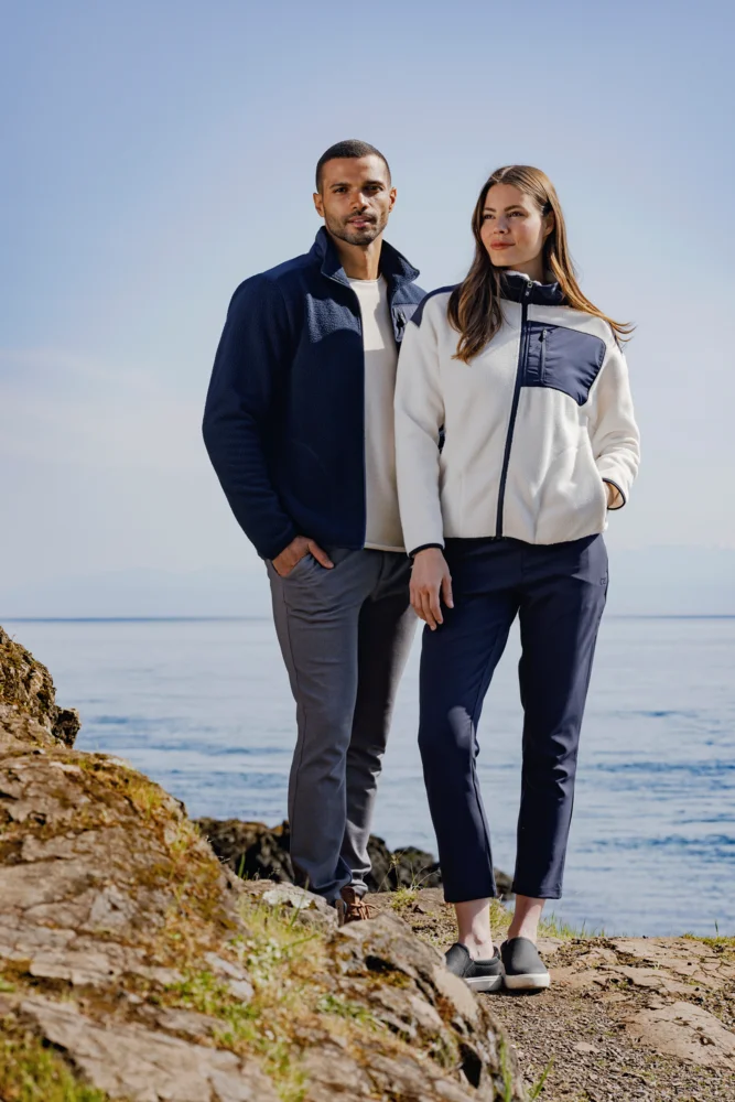 Damen Sherpa Fleece Jacke