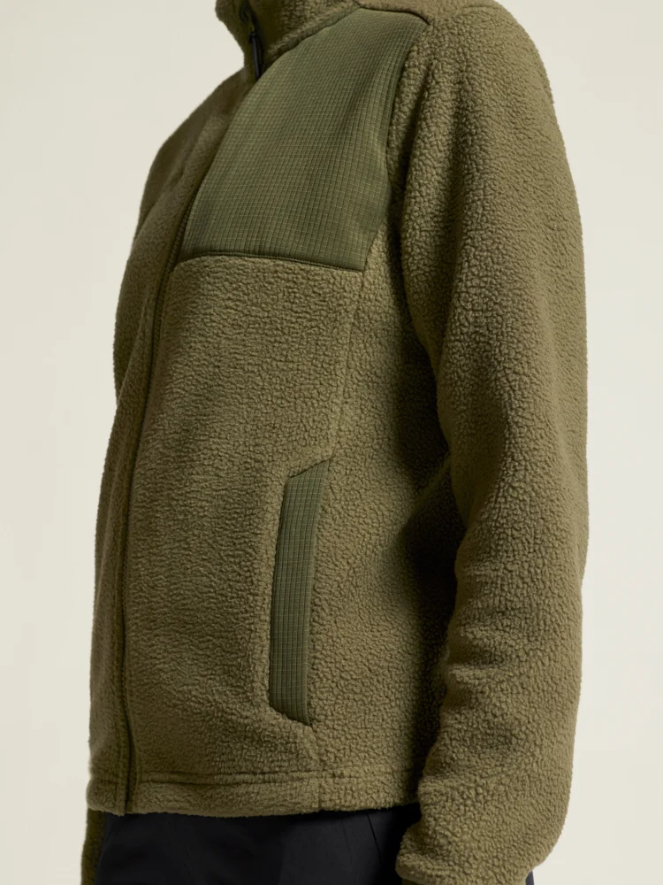 Damen Sherpa Fleece Jacke