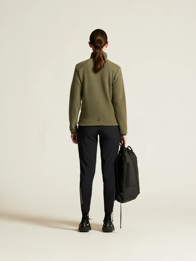 Damen Sherpa Fleece Jacke