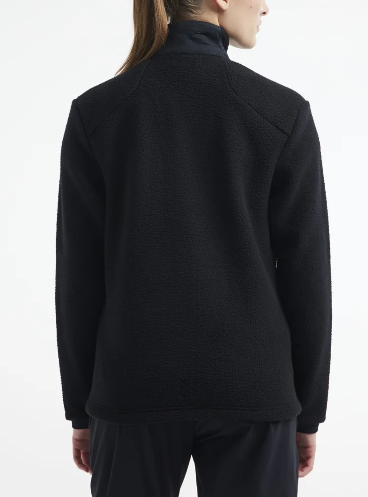 Damen Sherpa Fleece Jacke
