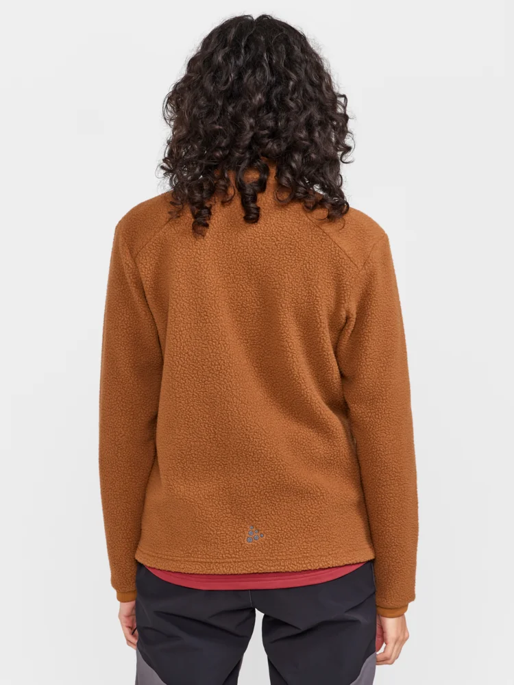 Damen Sherpa Fleece Jacke