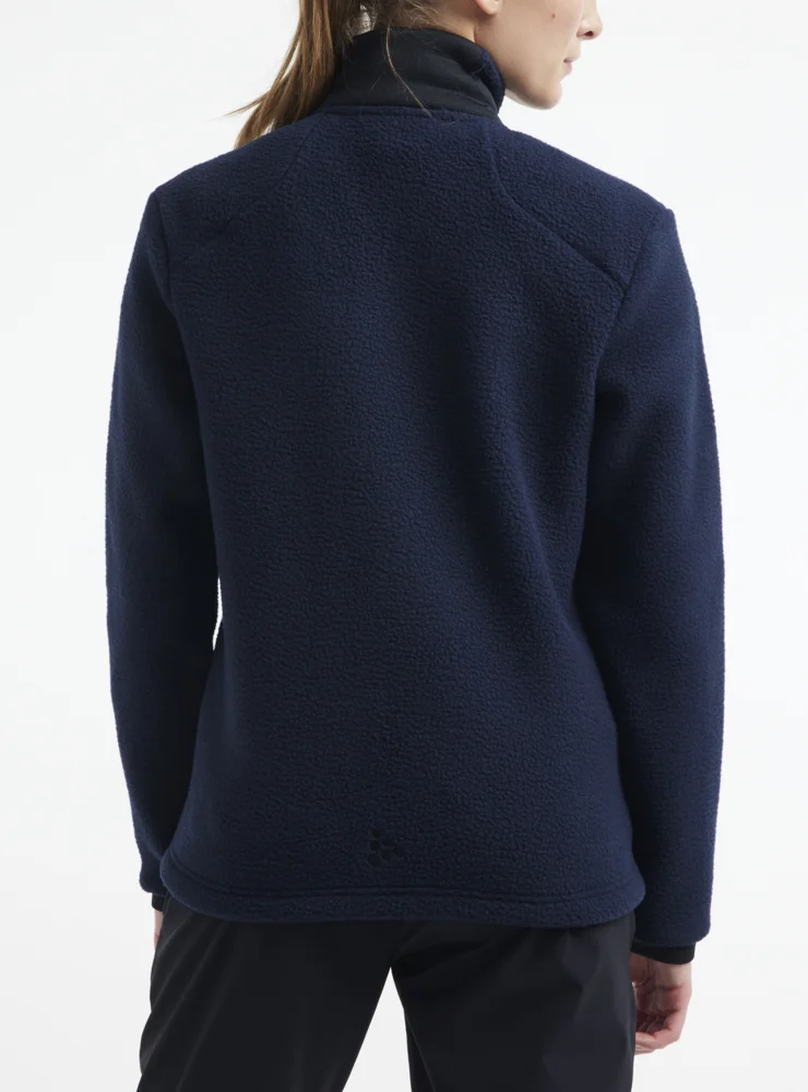 Damen Sherpa Fleece Jacke
