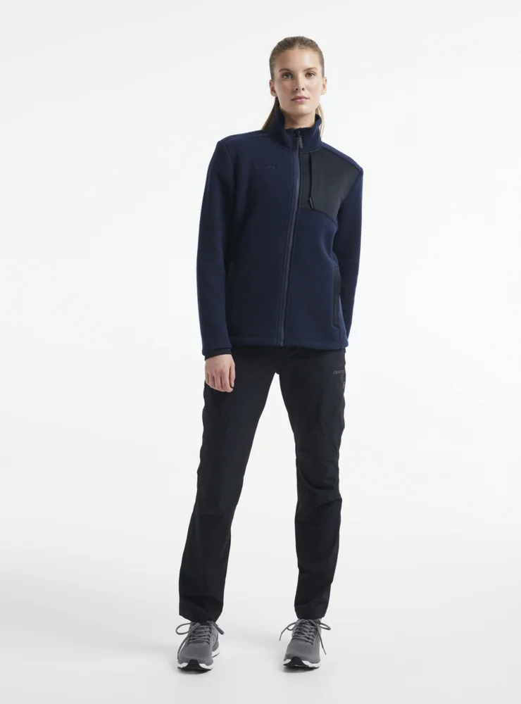 Damen Sherpa Fleece Jacke
