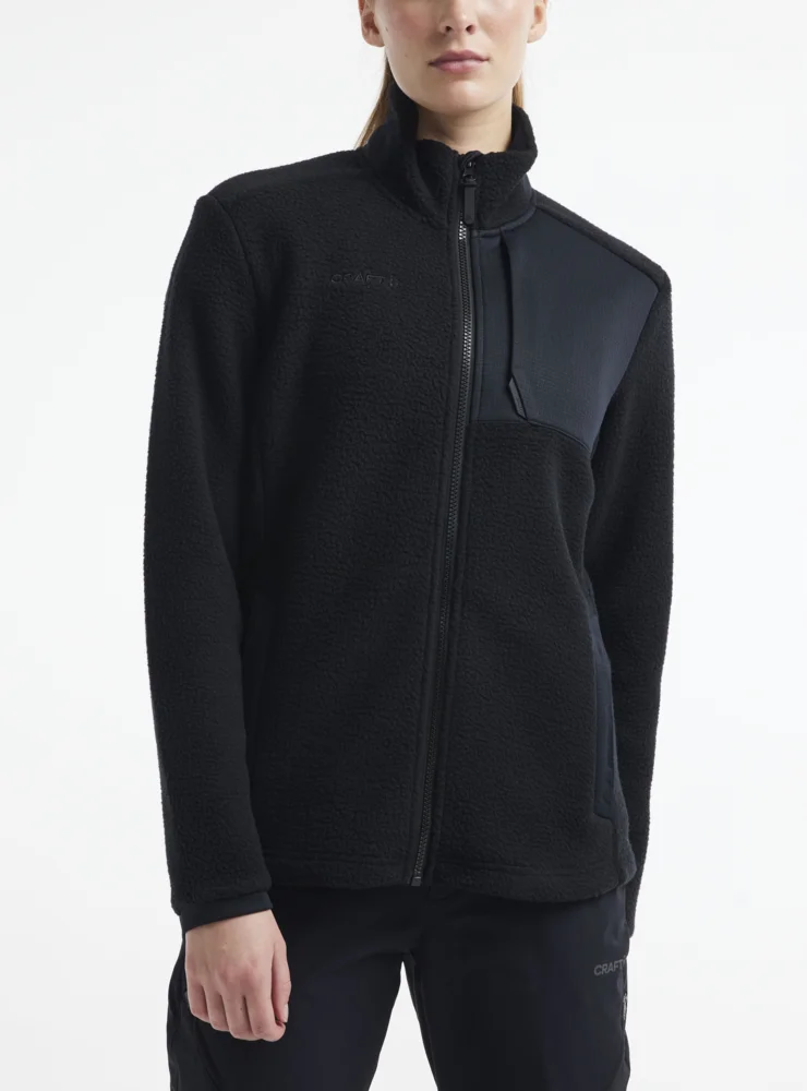 Damen Sherpa Fleece Jacke