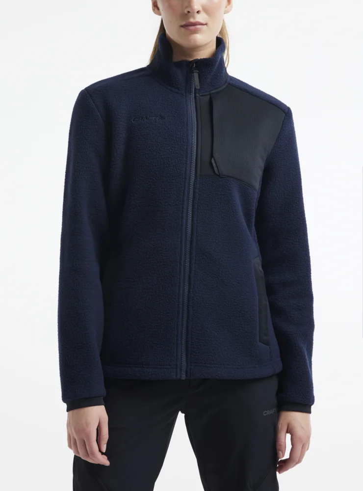 Damen Sherpa Fleece Jacke