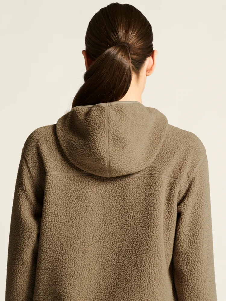 Damen Sherpa Fleece Jacke
