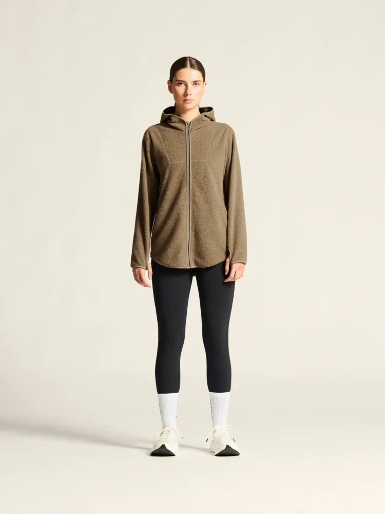 Damen Sherpa Fleece Jacke