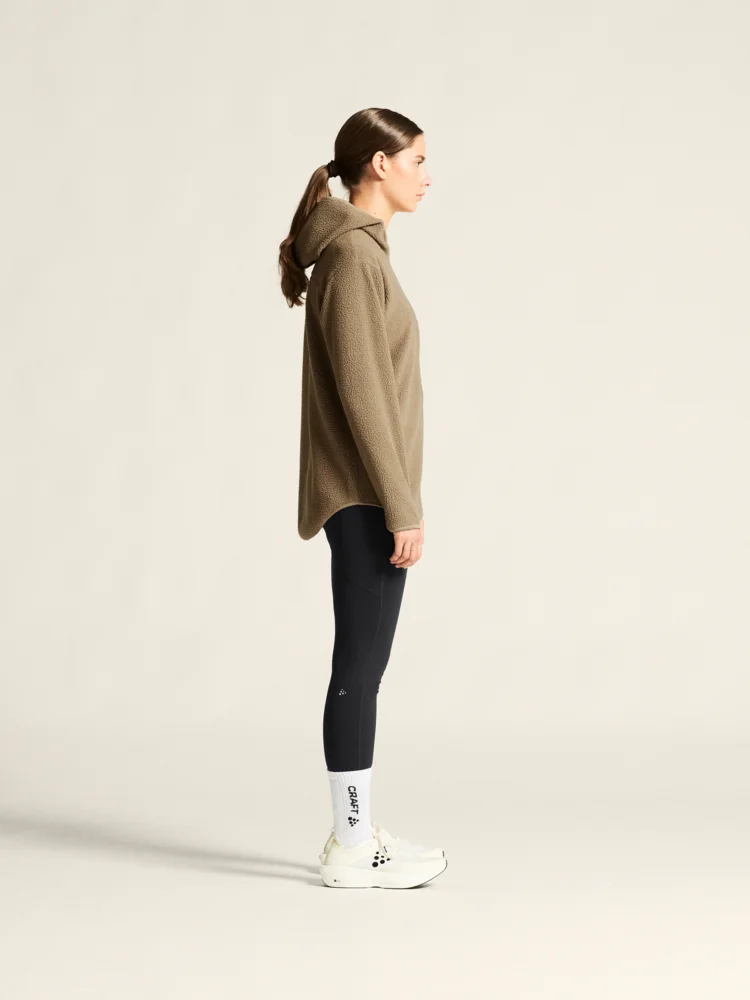 Damen Sherpa Fleece Jacke
