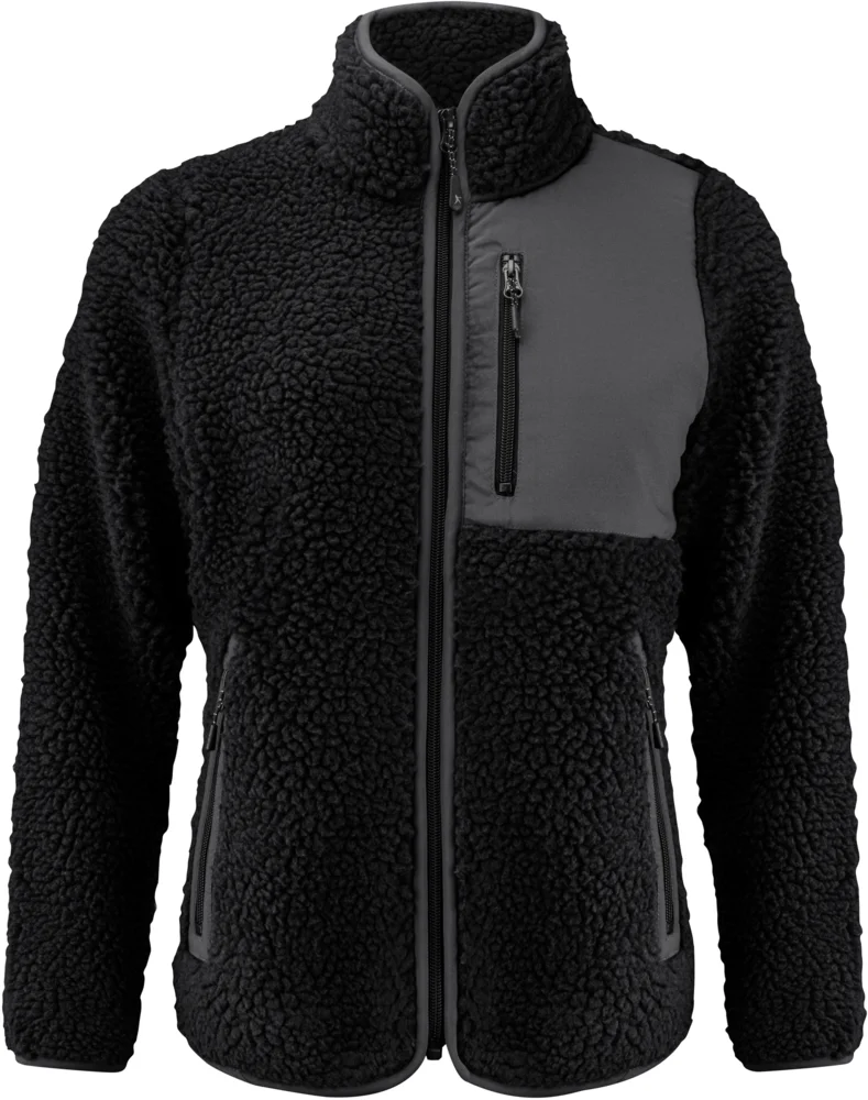 Damen Sherpa Fleece Jacke "Two-Tone"