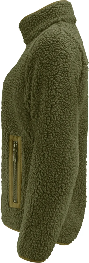 Damen Sherpa Fleece Jacke "Two-Tone"