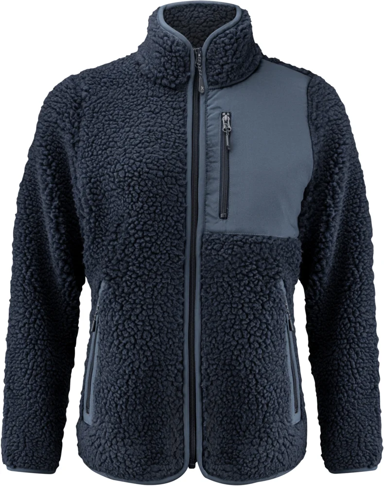 Damen Sherpa Fleece Jacke "Two-Tone"