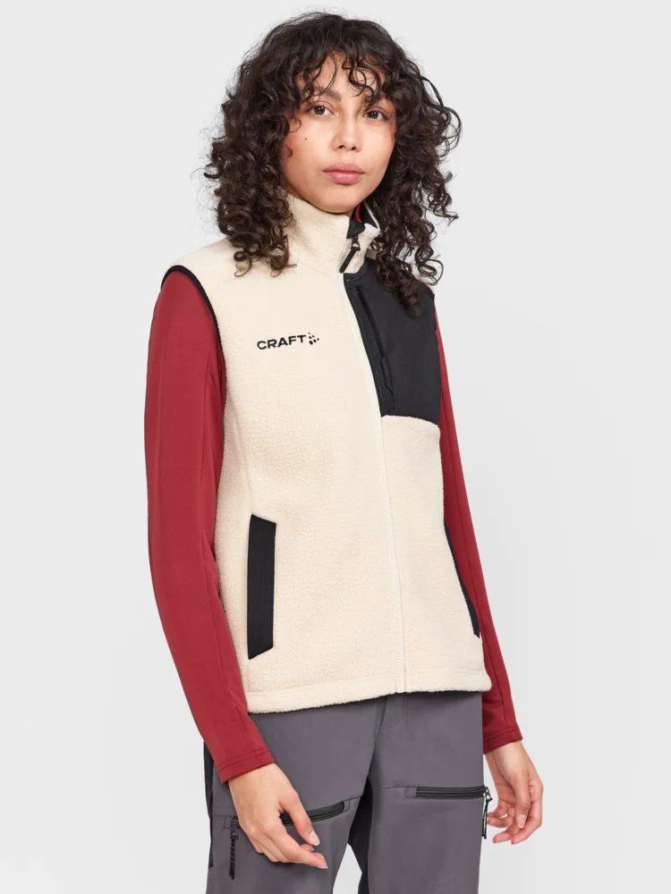 Damen Sherpa Fleece Weste