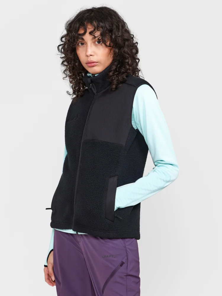 Damen Sherpa Fleece Weste