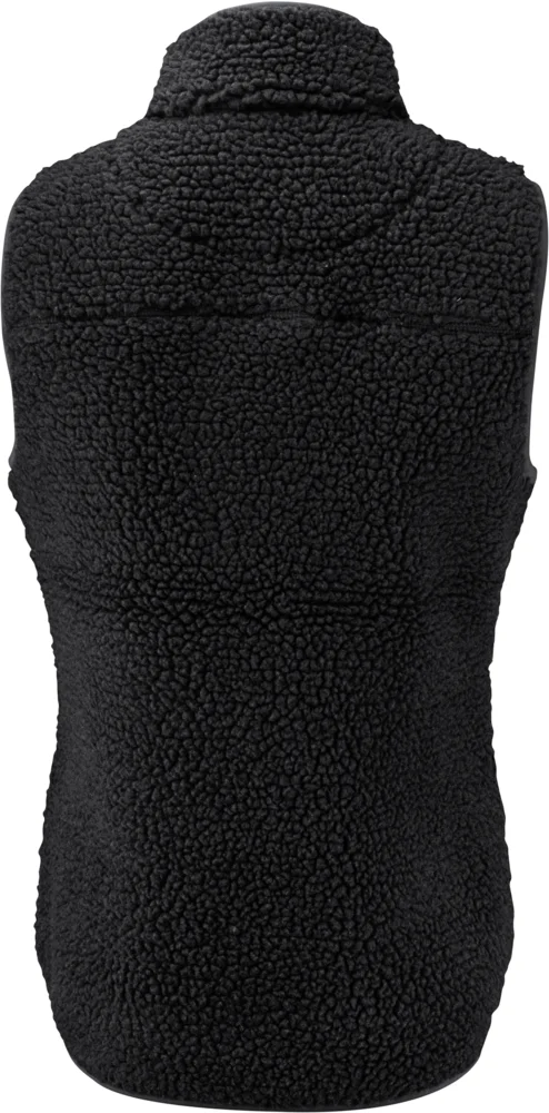 Ladies' Sherpa Fleece Vest "Two-Tone"
