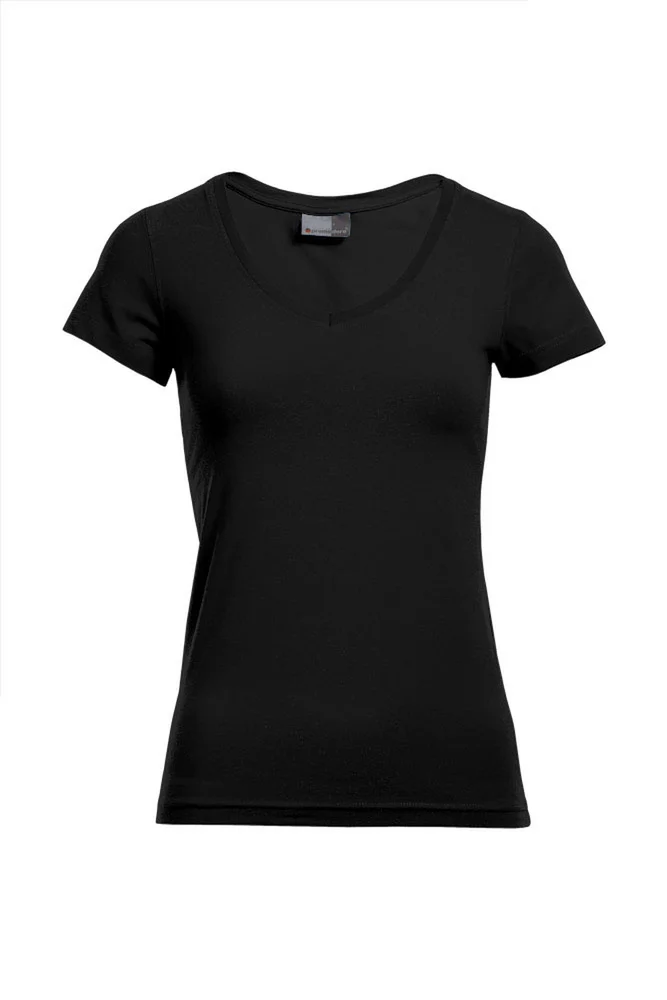 Ladies' Slim Fit V-Neck T-Shirt