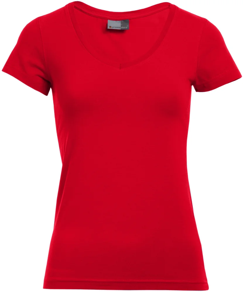 Ladies' Slim Fit V-Neck T-Shirt