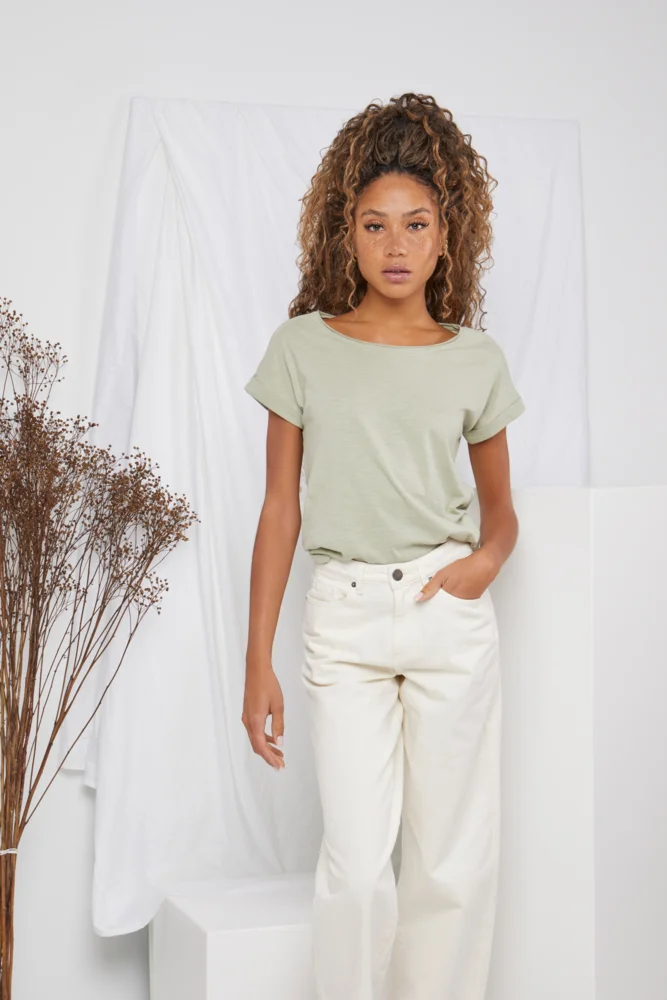 Damen Slub T-Shirt