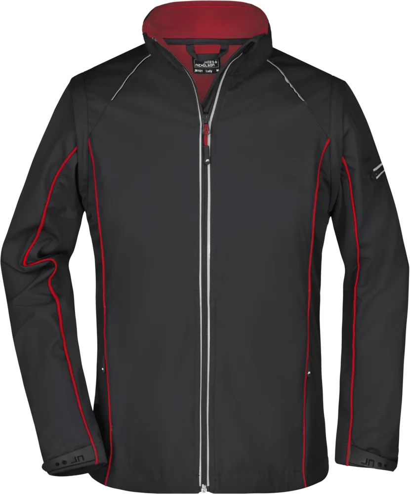 Damen Softshell Jacke mit abnehmbaren Ärmeln