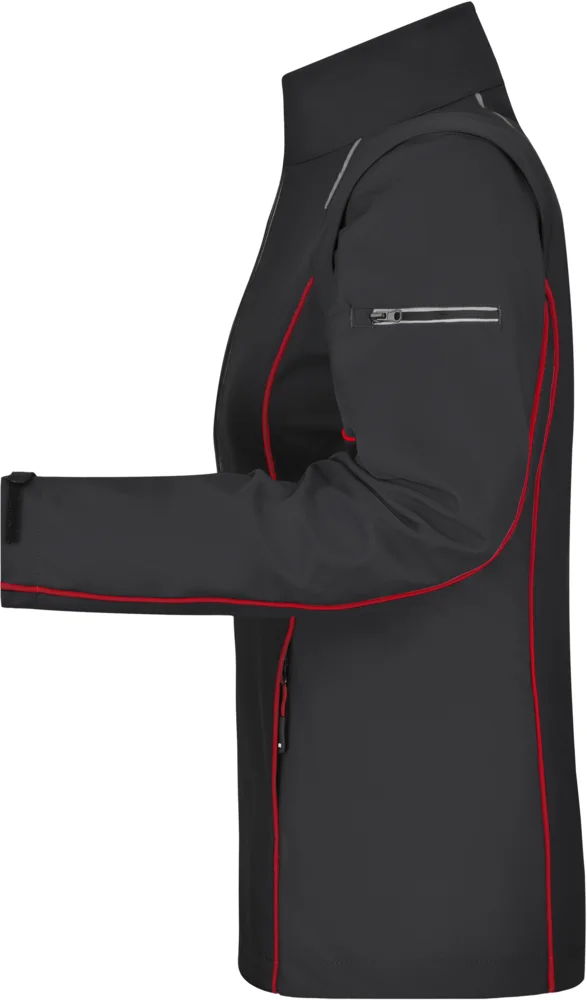 Damen Softshell Jacke mit abnehmbaren Ärmeln
