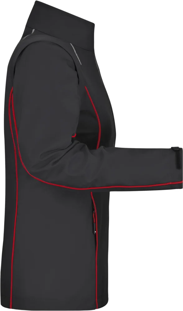 Damen Softshell Jacke mit abnehmbaren Ärmeln