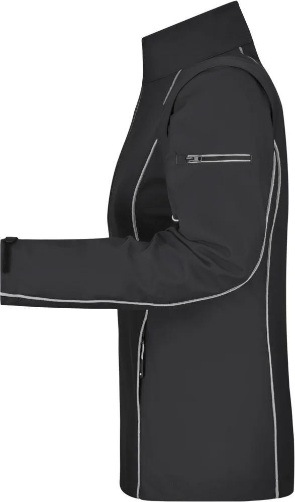 Damen Softshell Jacke mit abnehmbaren Ärmeln