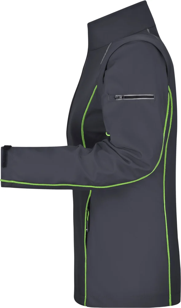 Damen Softshell Jacke mit abnehmbaren Ärmeln