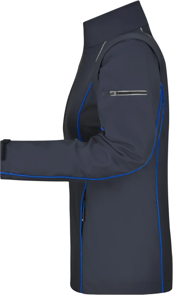 Damen Softshell Jacke mit abnehmbaren Ärmeln