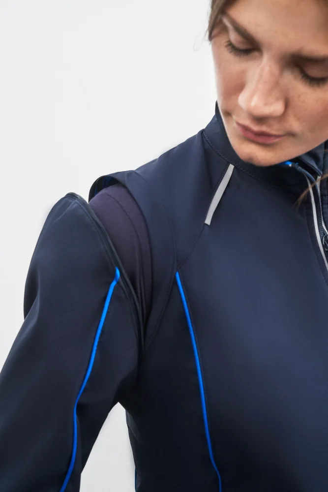 Damen Softshell Jacke mit abnehmbaren Ärmeln