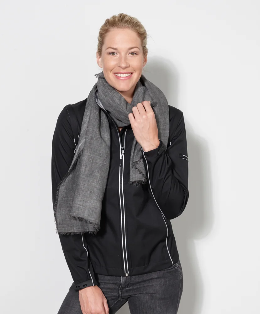 Damen Softshell Jacke mit abnehmbaren Ärmeln