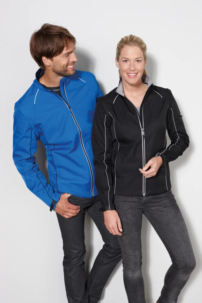 Damen Softshell Jacke mit abnehmbaren Ärmeln