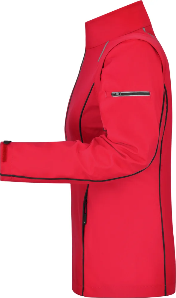 Damen Softshell Jacke mit abnehmbaren Ärmeln