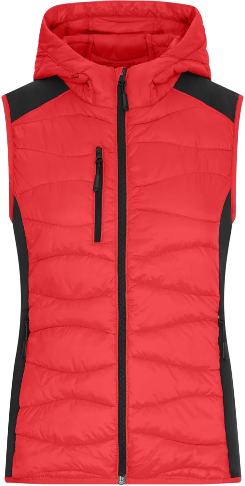 Ladies' Stretch Fleece Bodywarmer