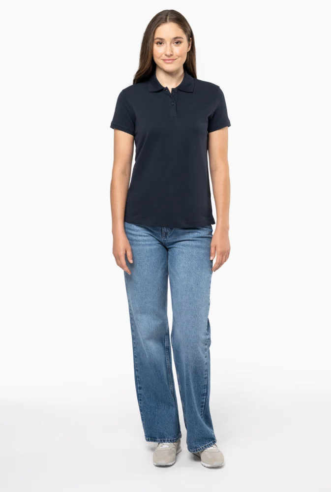 Ladies' Stretch Piqué Polo