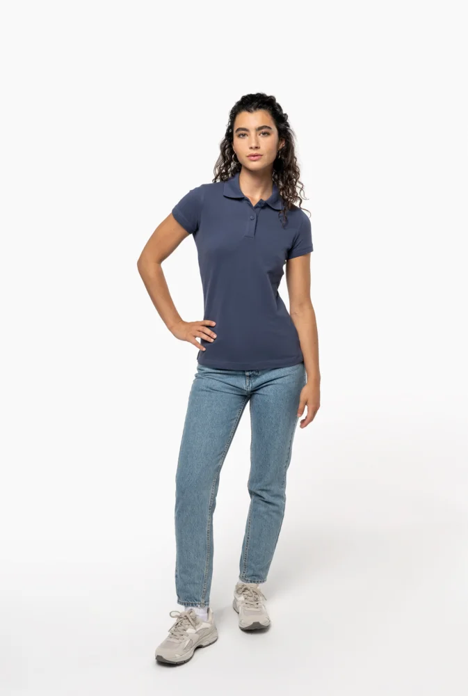 Ladies' Stretch Piqué Polo