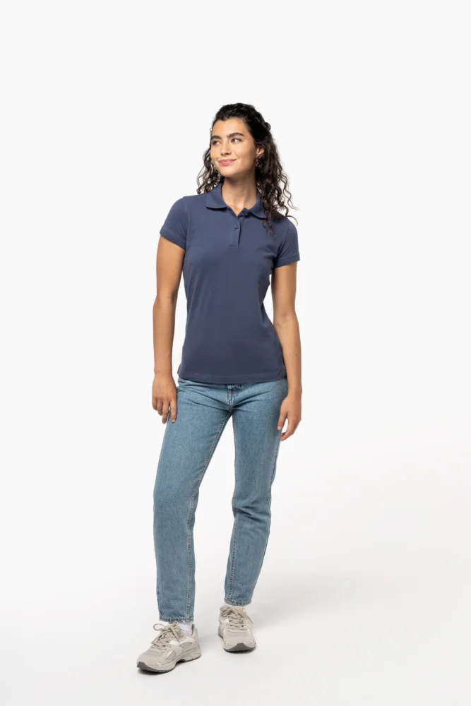 Ladies' Stretch Piqué Polo