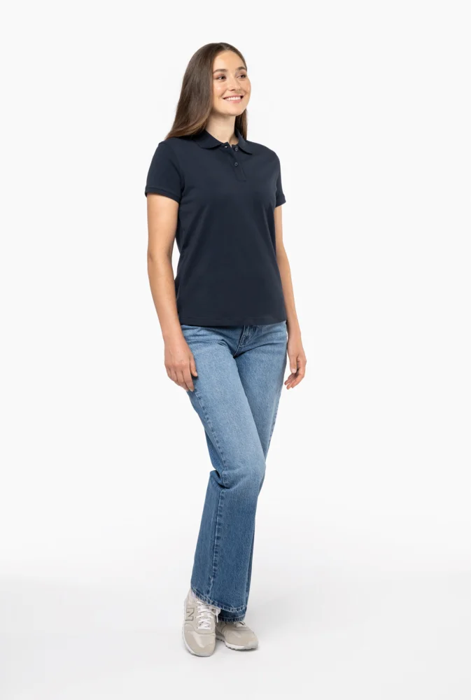 Ladies' Stretch Piqué Polo