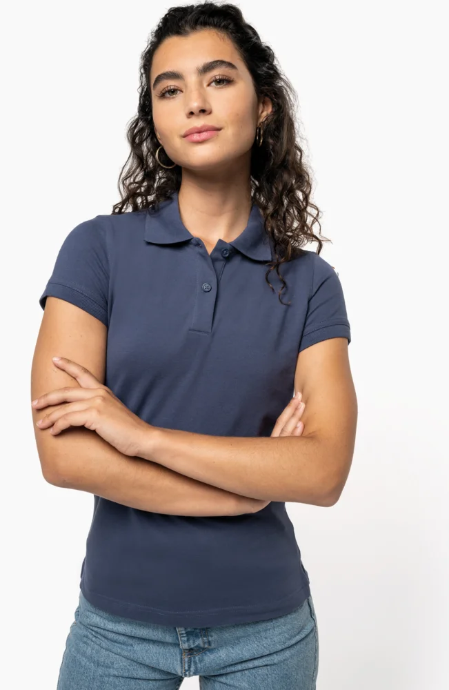 Ladies' Stretch Piqué Polo