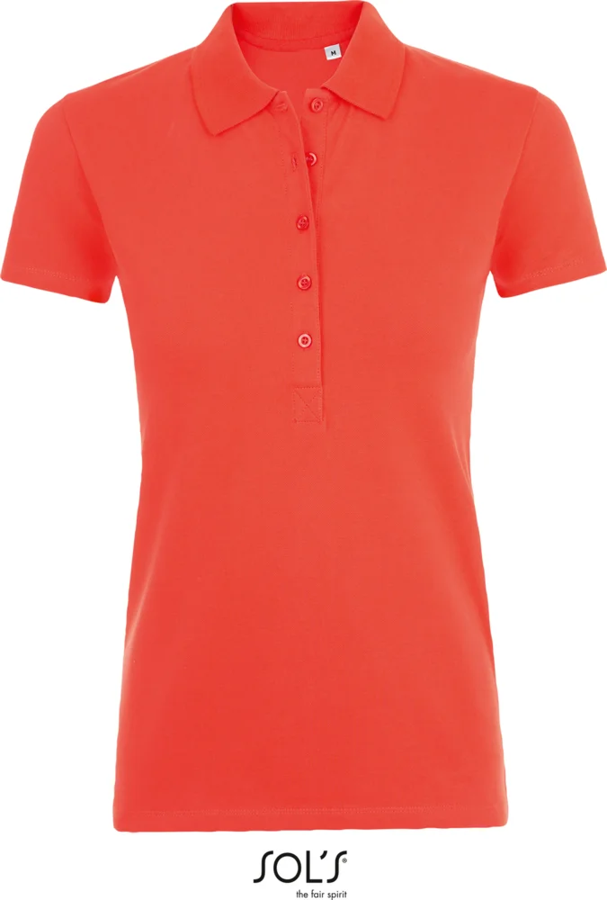 Damen Stretch Piqué Polo