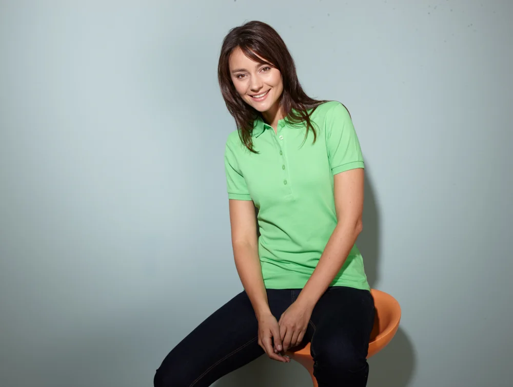 Damen Stretch Piqué Polo