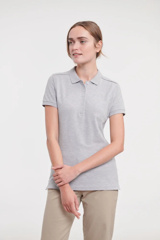 Damen Stretch Piqué Polo