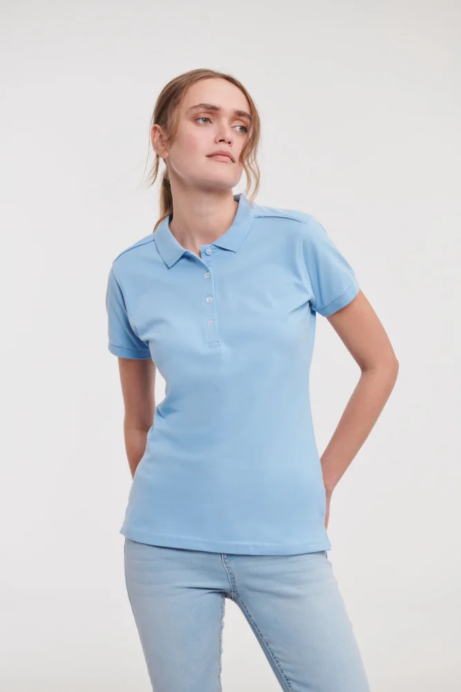 Damen Stretch Piqué Polo