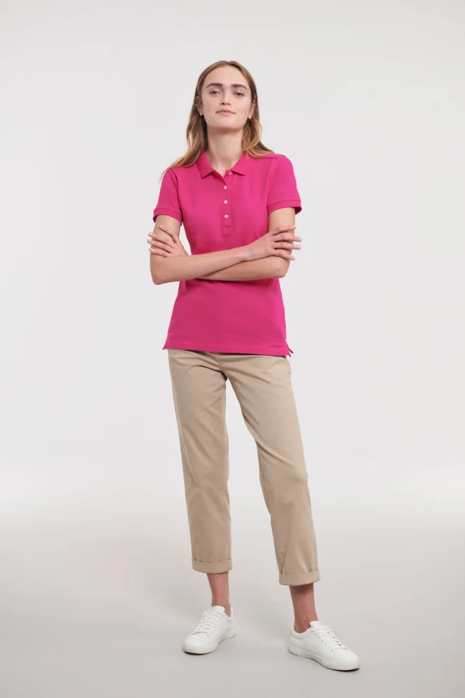Damen Stretch Piqué Polo