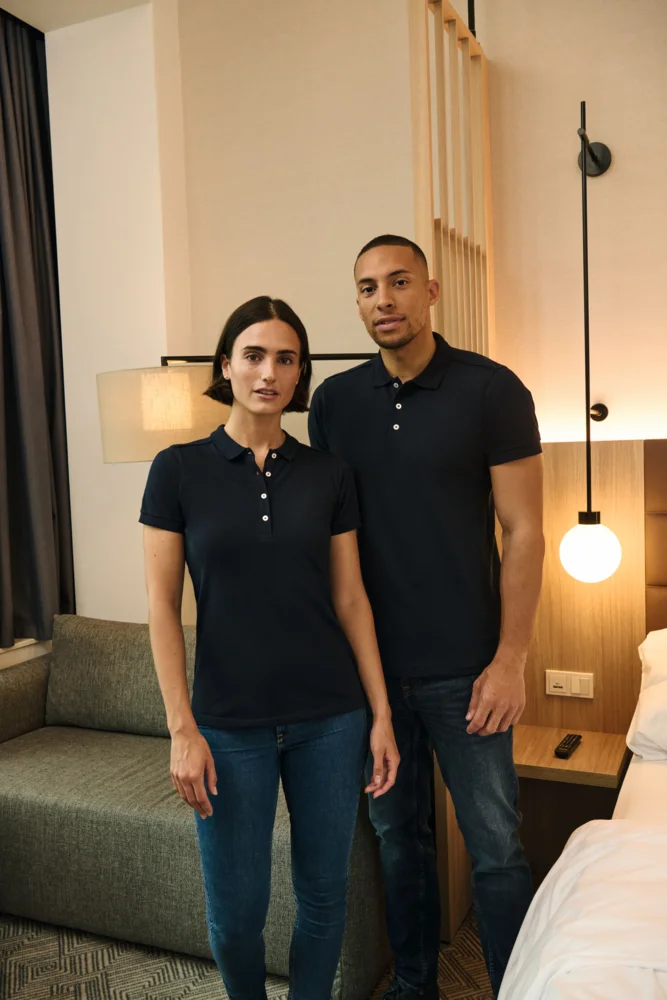 Damen Stretch Piqué Polo