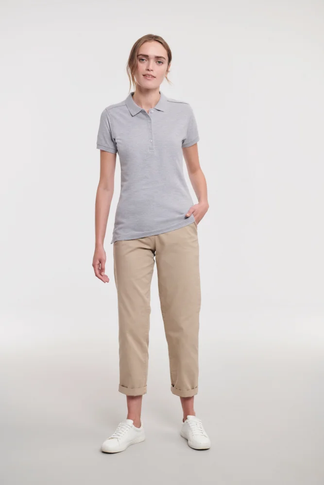 Damen Stretch Piqué Polo
