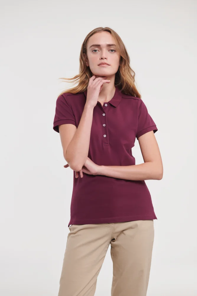 Damen Stretch Piqué Polo