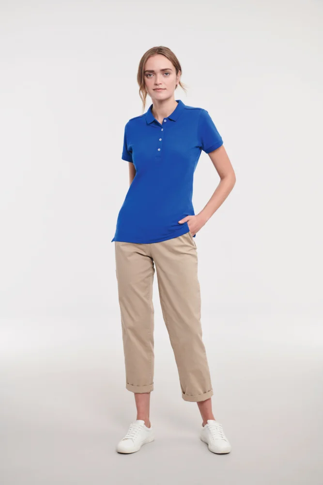 Damen Stretch Piqué Polo